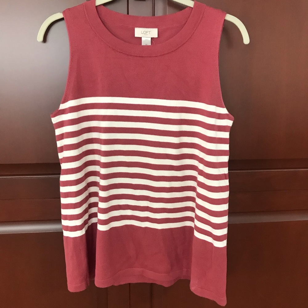 LOFT NWT sleeveless sweater